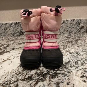 EUC Toddler Sorel Snow Boots